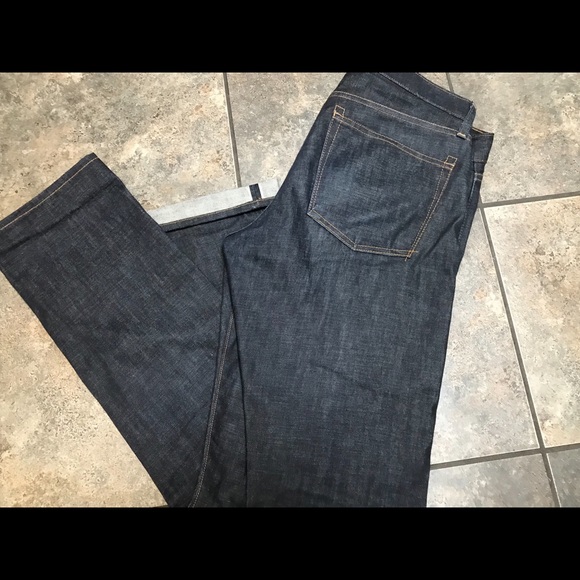 J Brand Dark Wash Straight Leg Jeans Sz 33/33 - Picture 4 of 5
